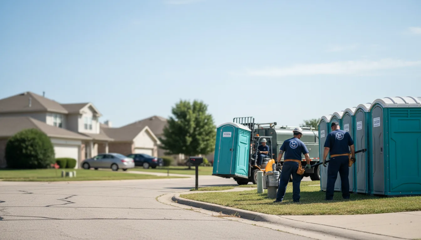 Porta Potty Rental in Saratoga, IN near me